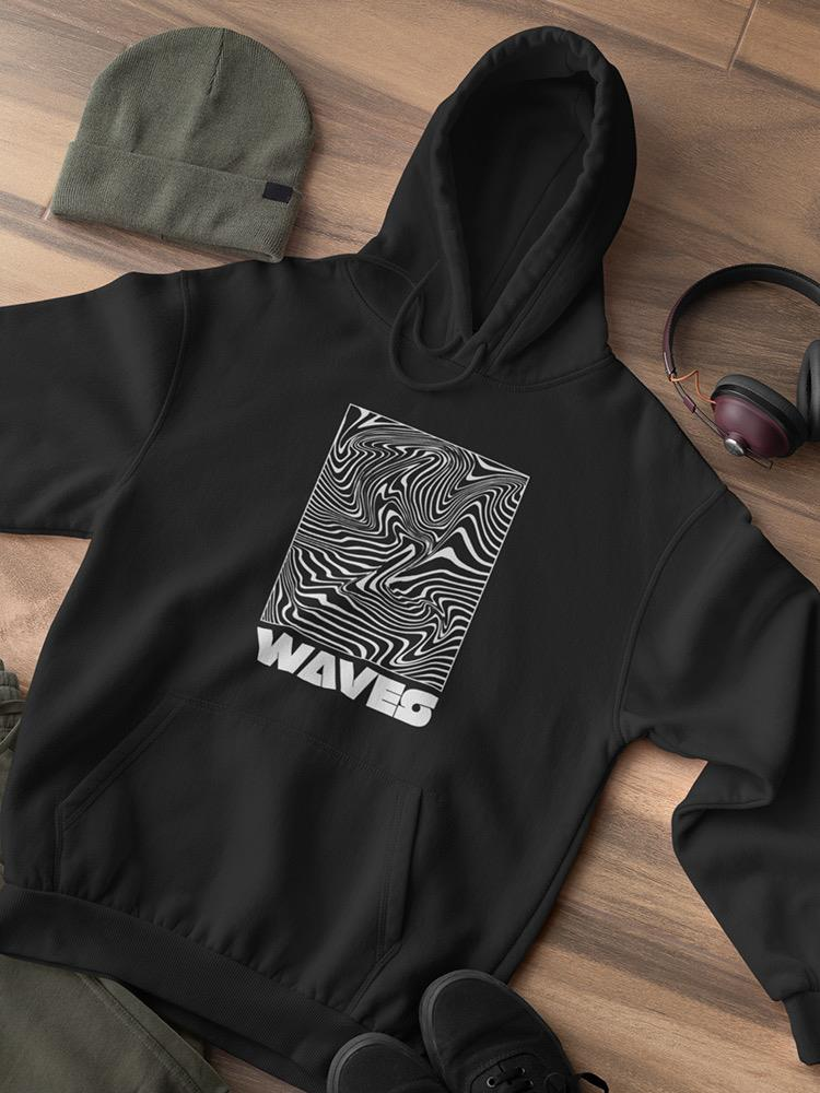 Optical Waves Techno Psychedelic Style Hoodie