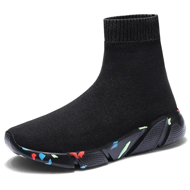 Lightweight High-Sock Trainers For Men