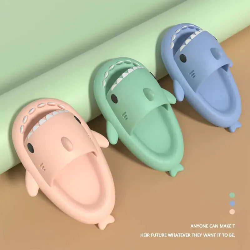 Stylish Couples Shark Slippers