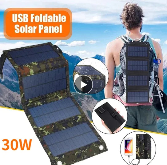 Foldable Solar Panel Charger 30W