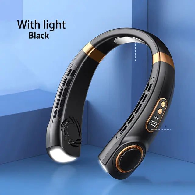 Portable  Hanging Neck Fan Air Conditioner with LED Display