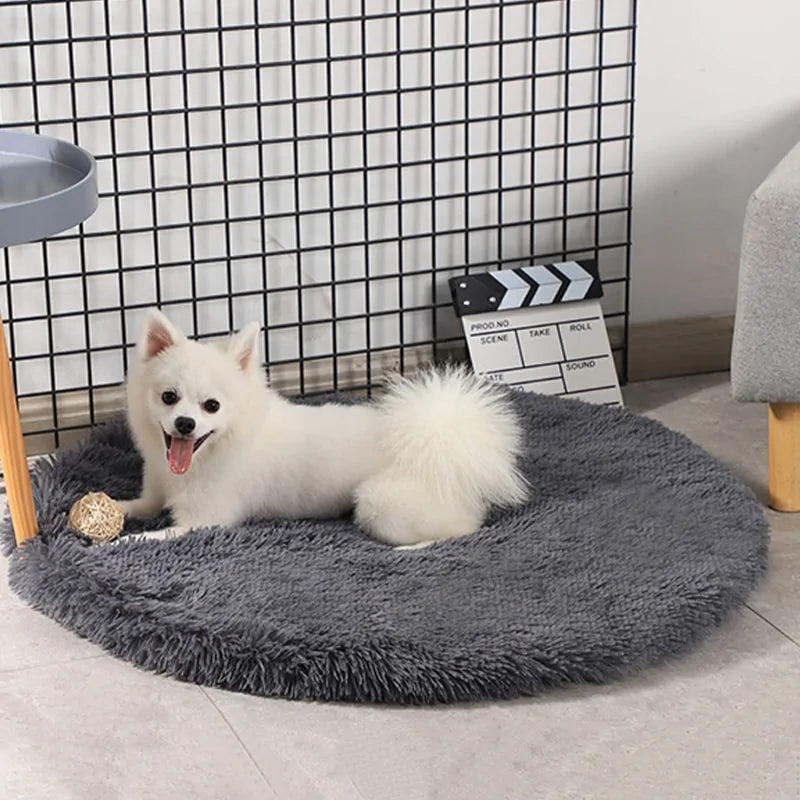 Soft Round Dog Bed