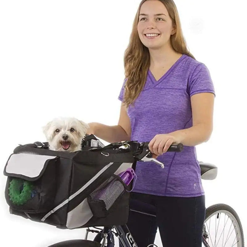Dog Basket Carrier Bicycle