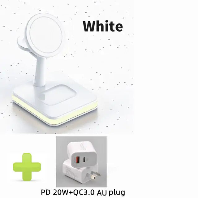 4 in 1 Mag-Safe Glowing Charger Stand