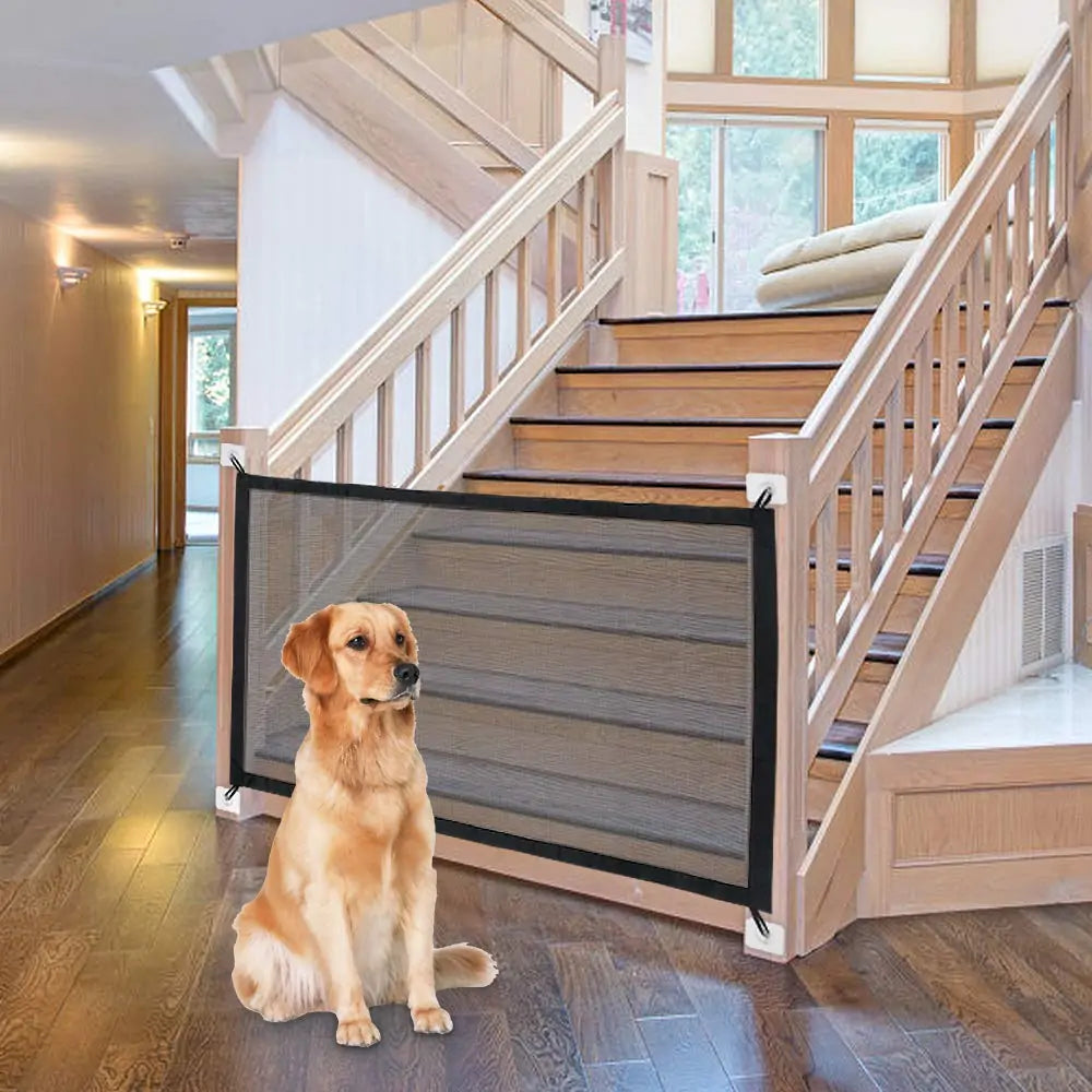 Indoor & Outdoor Dog Gate Mesh Fence
