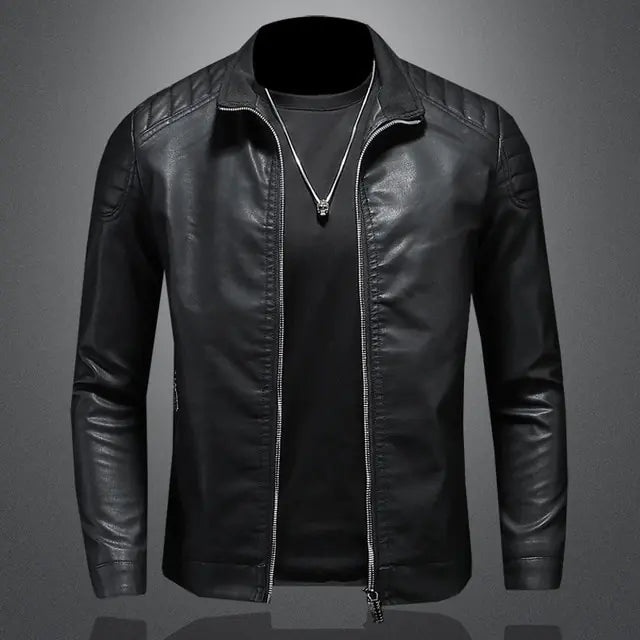 Motorcycle Slim Jacket For Men