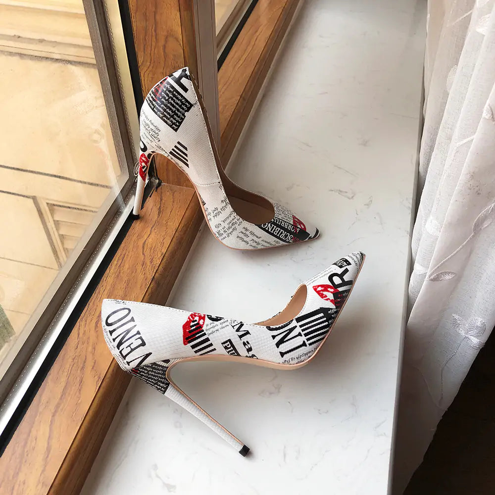 Pointy Toe High Heel Shoes for Women