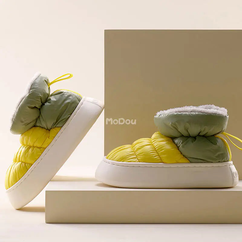 High Top Plush Lining Shoes For Women