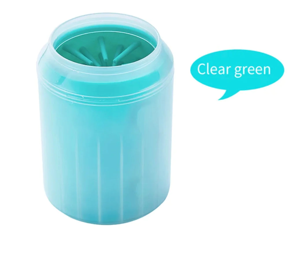 New Dog Paw Cleaner Cup Soft Silicone Combs