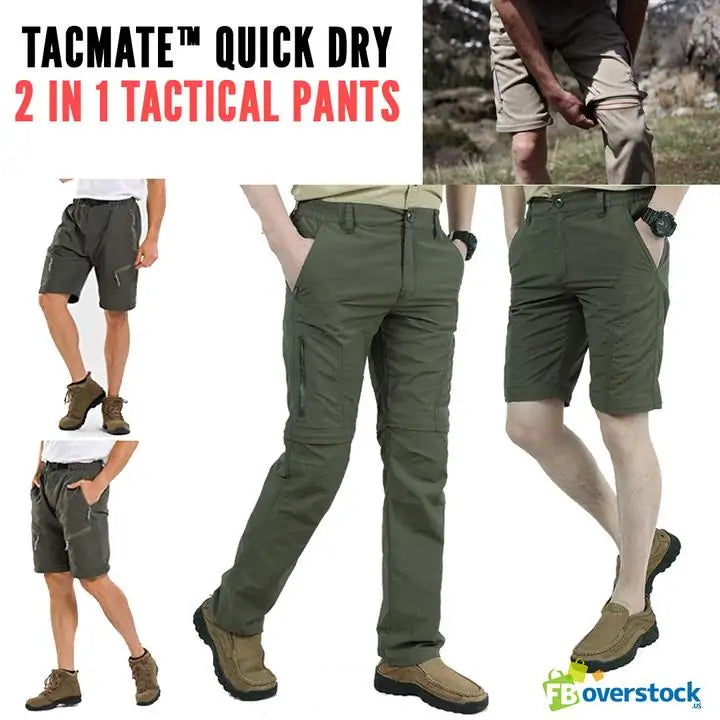 2 in 1 Quick Dry Tactical Pants