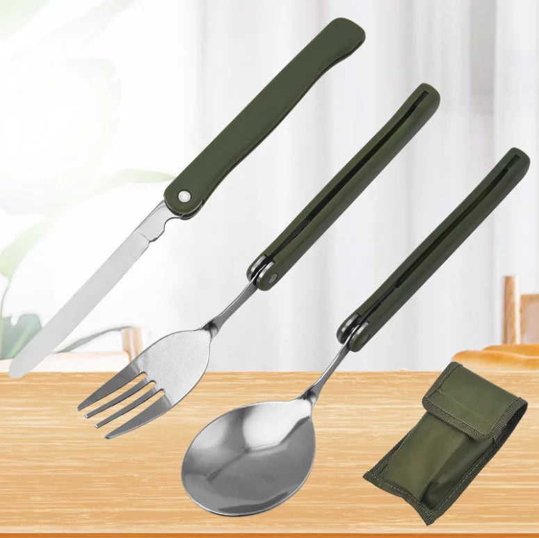 Mini Portable Tableware Folding Cutlery