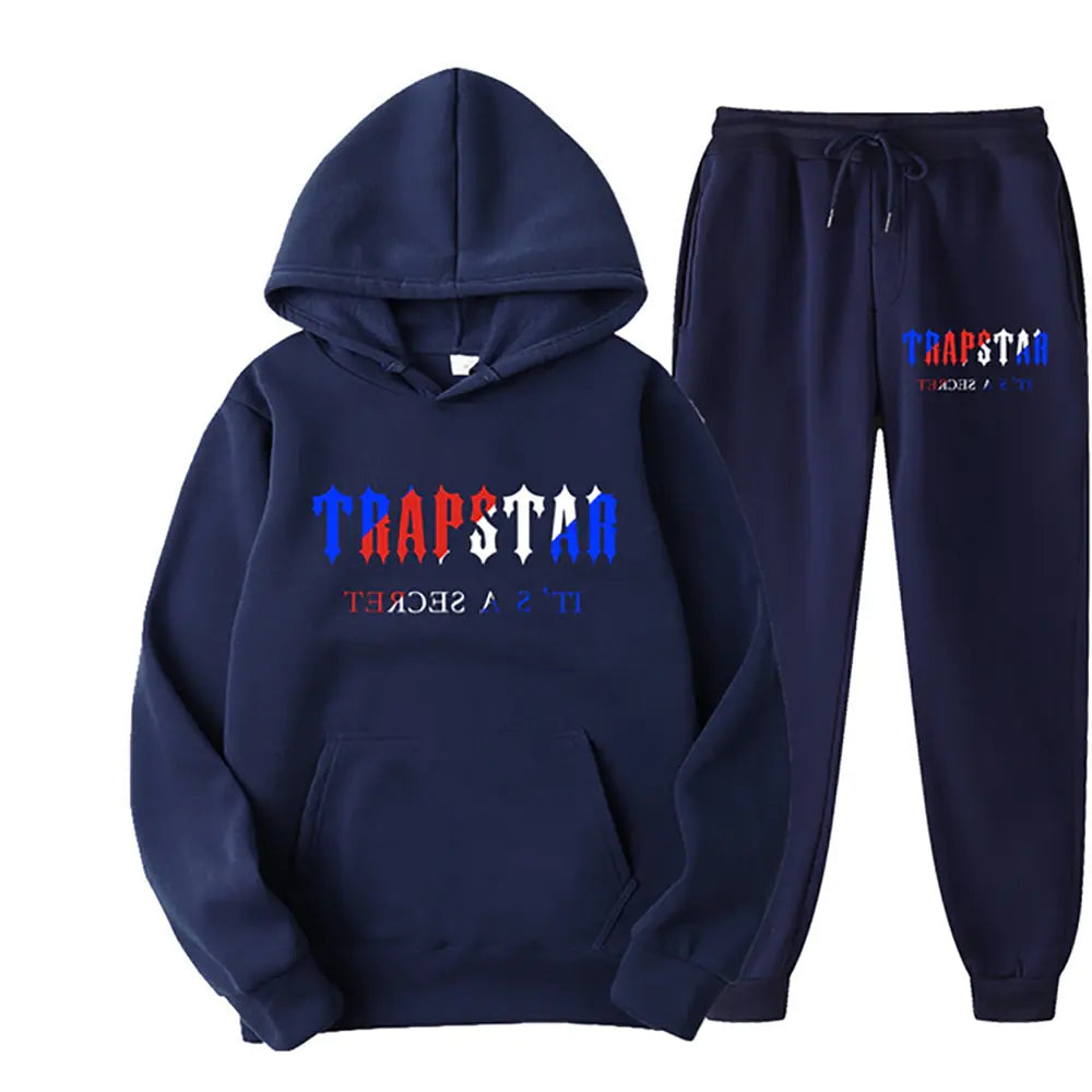 Cotton Hoodie and Sweatpants Set For Men